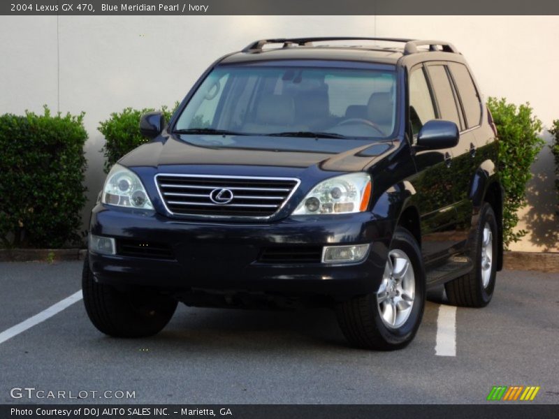 Blue Meridian Pearl / Ivory 2004 Lexus GX 470