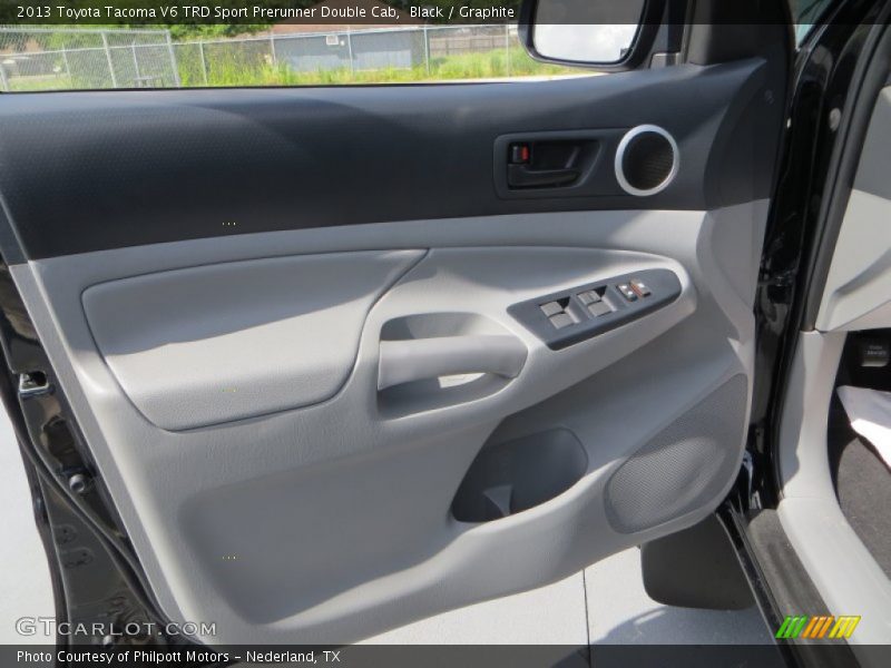 Black / Graphite 2013 Toyota Tacoma V6 TRD Sport Prerunner Double Cab