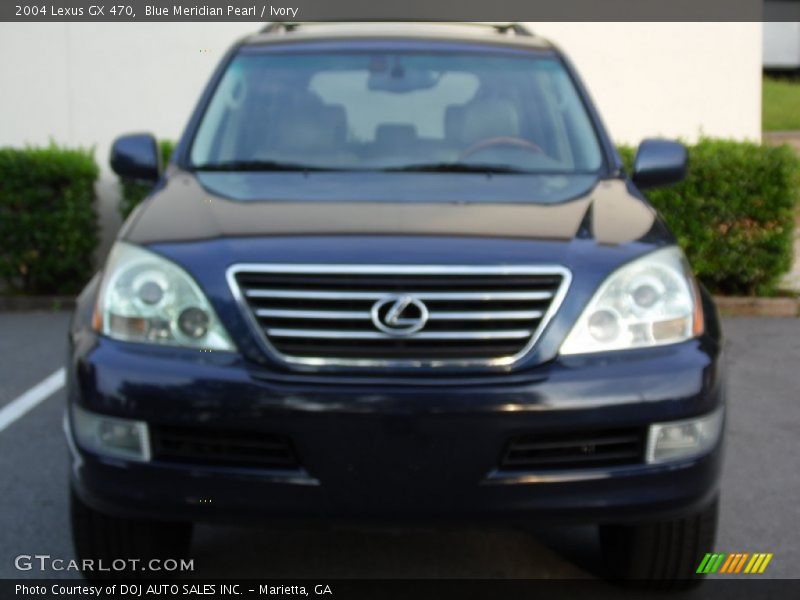 Blue Meridian Pearl / Ivory 2004 Lexus GX 470