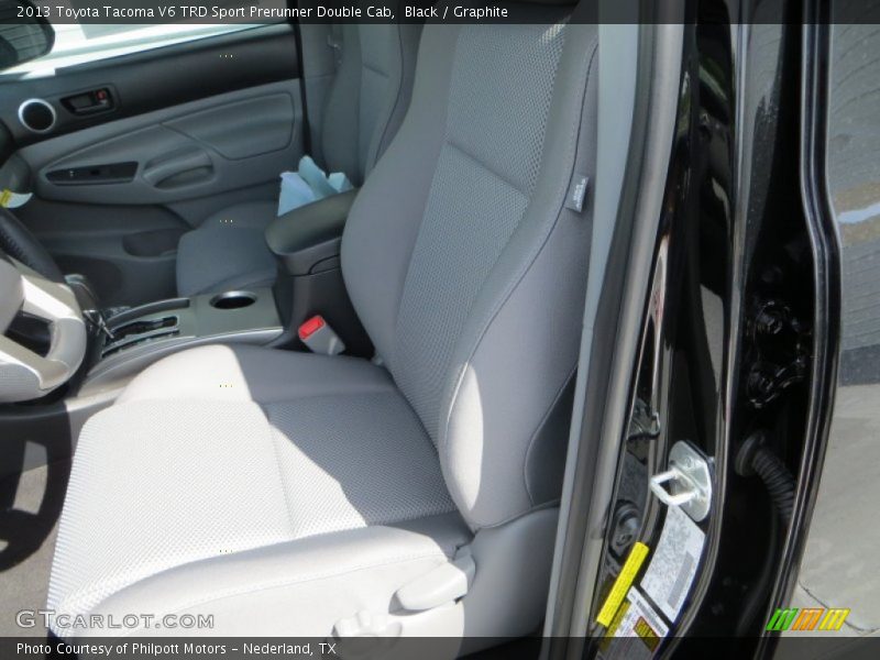Black / Graphite 2013 Toyota Tacoma V6 TRD Sport Prerunner Double Cab