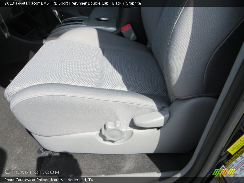 Black / Graphite 2013 Toyota Tacoma V6 TRD Sport Prerunner Double Cab