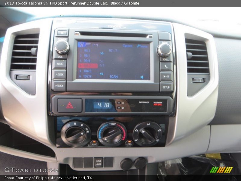 Black / Graphite 2013 Toyota Tacoma V6 TRD Sport Prerunner Double Cab