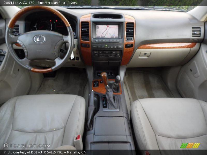 Blue Meridian Pearl / Ivory 2004 Lexus GX 470