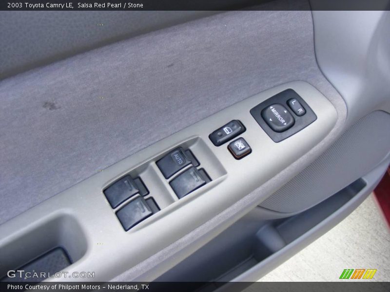 Salsa Red Pearl / Stone 2003 Toyota Camry LE