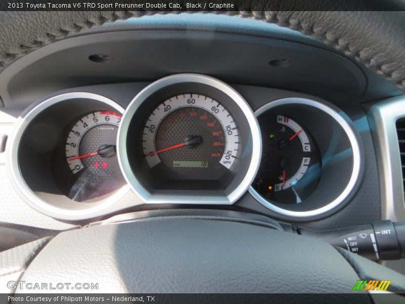 Black / Graphite 2013 Toyota Tacoma V6 TRD Sport Prerunner Double Cab