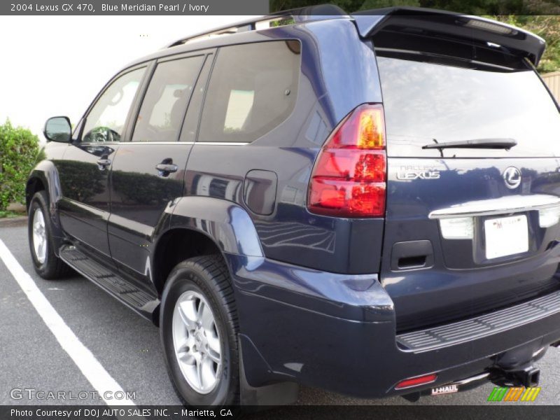 Blue Meridian Pearl / Ivory 2004 Lexus GX 470