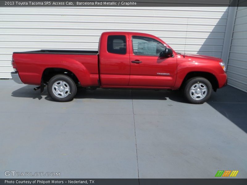 Barcelona Red Metallic / Graphite 2013 Toyota Tacoma SR5 Access Cab