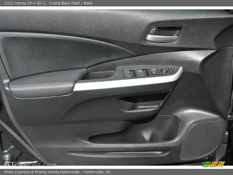 Crystal Black Pearl / Black 2012 Honda CR-V EX-L