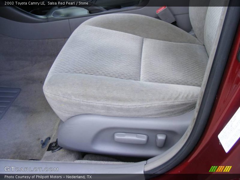 Salsa Red Pearl / Stone 2003 Toyota Camry LE