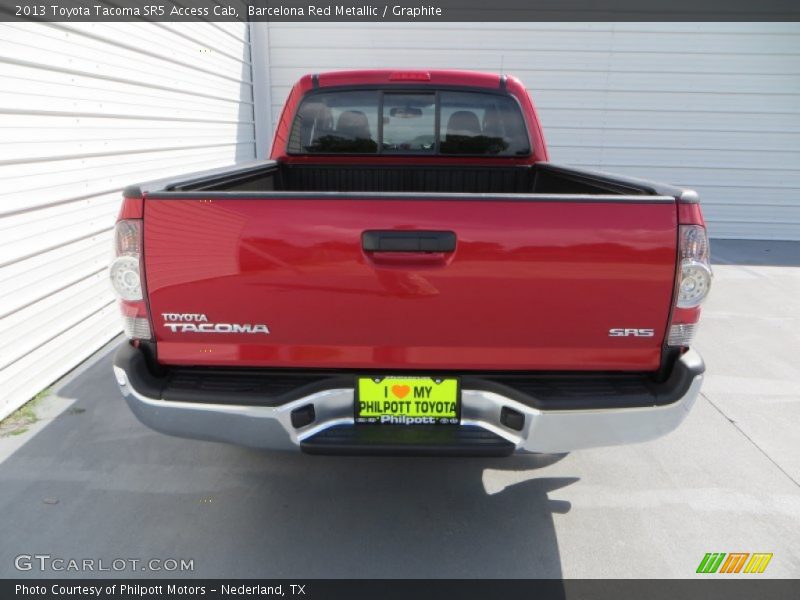 Barcelona Red Metallic / Graphite 2013 Toyota Tacoma SR5 Access Cab