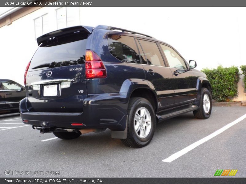 Blue Meridian Pearl / Ivory 2004 Lexus GX 470