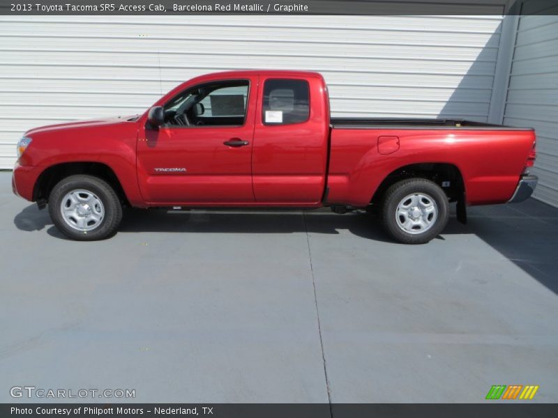 Barcelona Red Metallic / Graphite 2013 Toyota Tacoma SR5 Access Cab