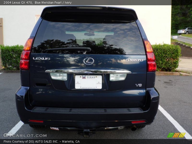 Blue Meridian Pearl / Ivory 2004 Lexus GX 470