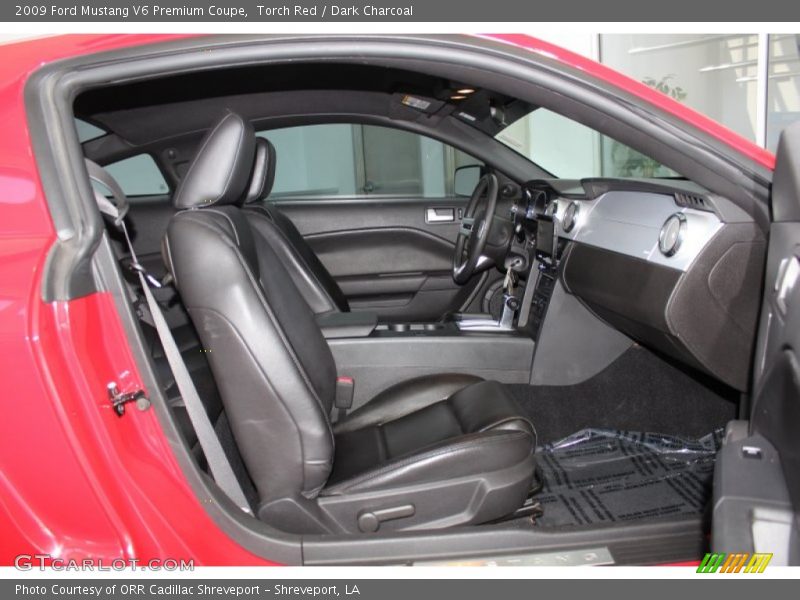 Torch Red / Dark Charcoal 2009 Ford Mustang V6 Premium Coupe