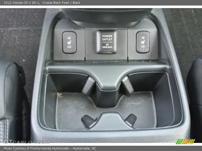 Crystal Black Pearl / Black 2012 Honda CR-V EX-L