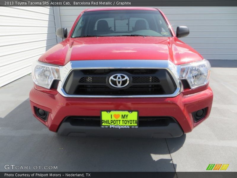 Barcelona Red Metallic / Graphite 2013 Toyota Tacoma SR5 Access Cab
