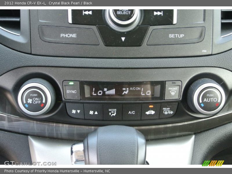 Crystal Black Pearl / Black 2012 Honda CR-V EX-L
