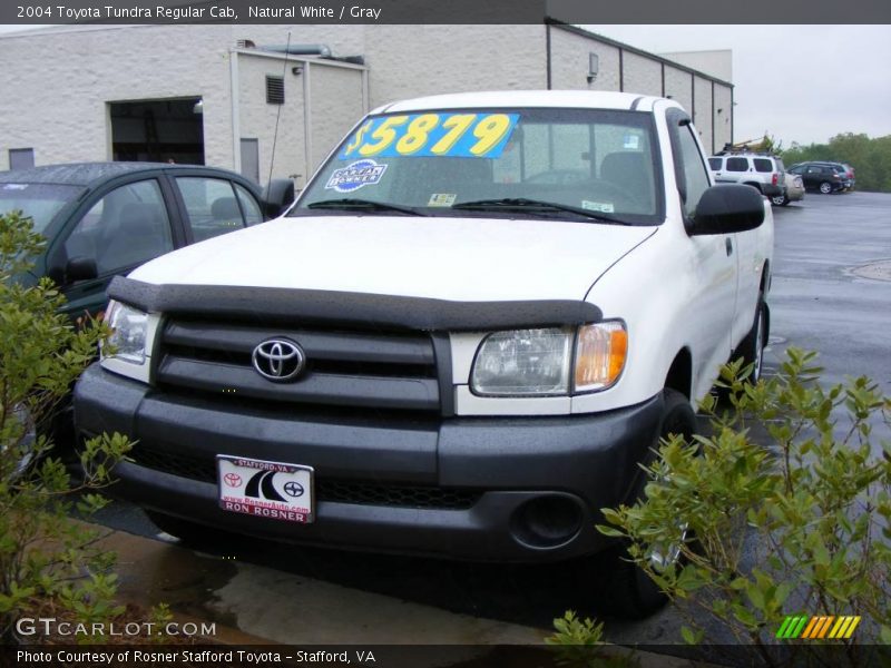 Natural White / Gray 2004 Toyota Tundra Regular Cab