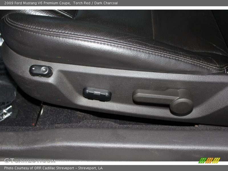 Torch Red / Dark Charcoal 2009 Ford Mustang V6 Premium Coupe