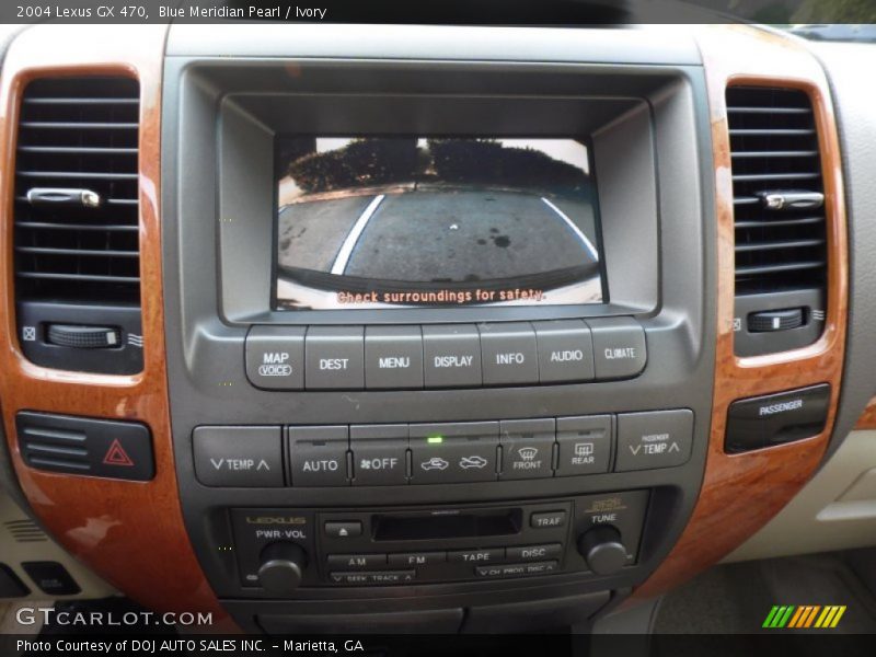 Controls of 2004 GX 470