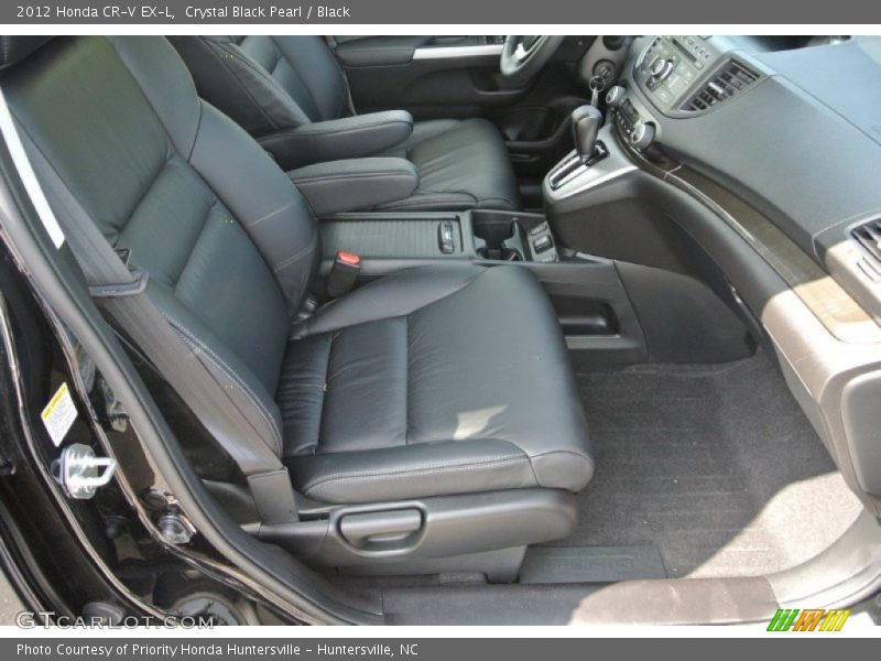 Crystal Black Pearl / Black 2012 Honda CR-V EX-L