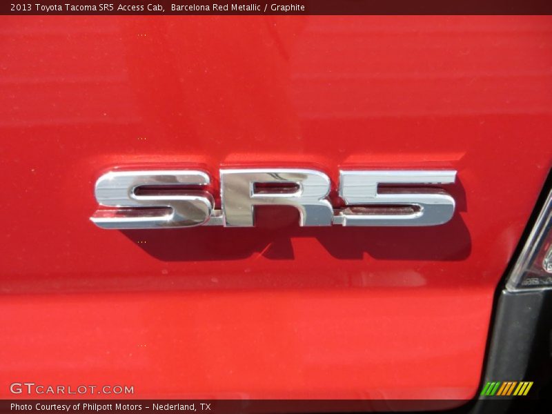 Barcelona Red Metallic / Graphite 2013 Toyota Tacoma SR5 Access Cab