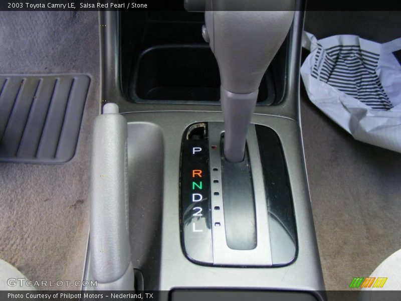 Salsa Red Pearl / Stone 2003 Toyota Camry LE