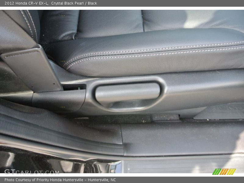 Crystal Black Pearl / Black 2012 Honda CR-V EX-L