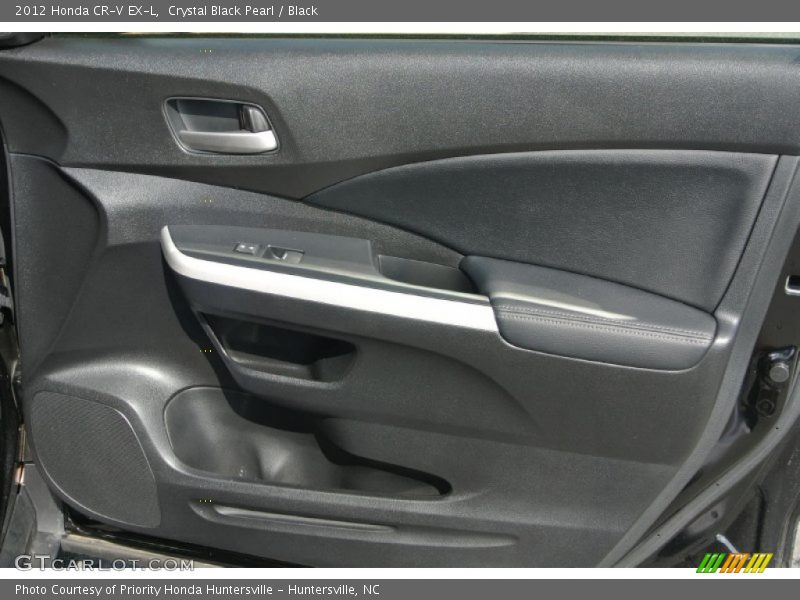 Crystal Black Pearl / Black 2012 Honda CR-V EX-L