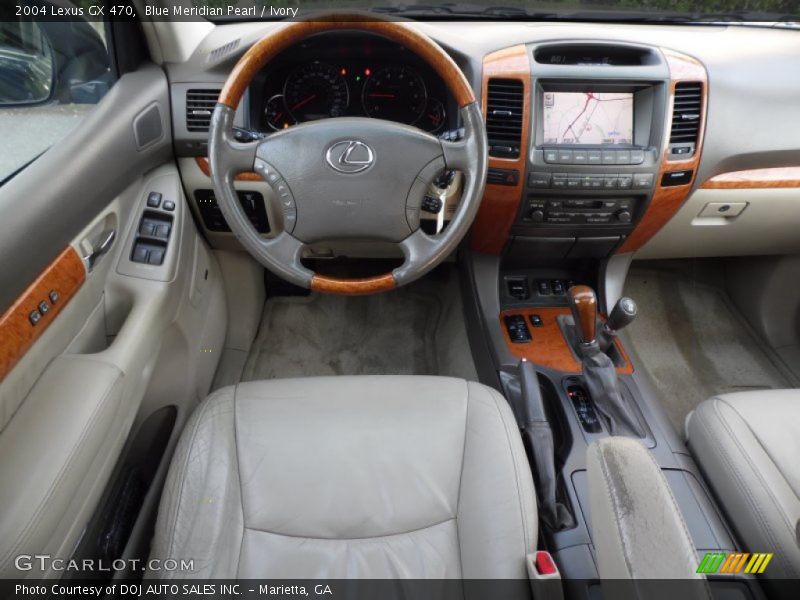 Dashboard of 2004 GX 470