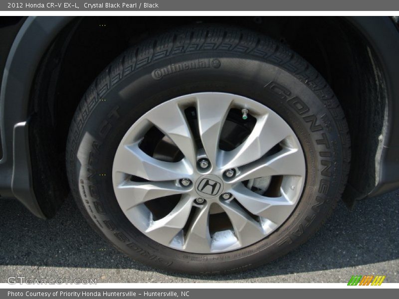 Crystal Black Pearl / Black 2012 Honda CR-V EX-L