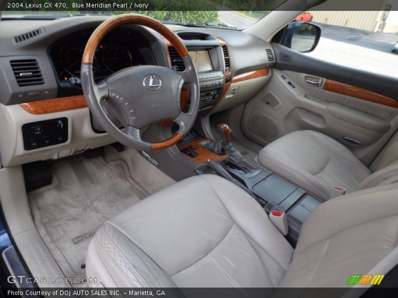 Ivory Interior - 2004 GX 470 
