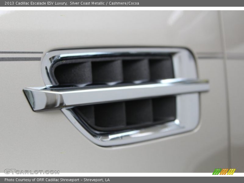 Silver Coast Metallic / Cashmere/Cocoa 2013 Cadillac Escalade ESV Luxury