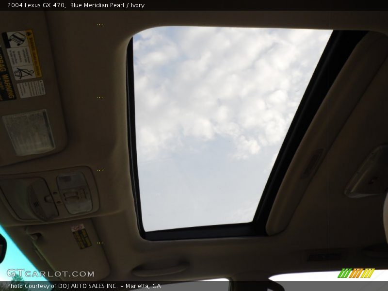 Blue Meridian Pearl / Ivory 2004 Lexus GX 470