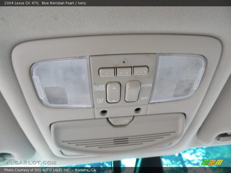 Blue Meridian Pearl / Ivory 2004 Lexus GX 470