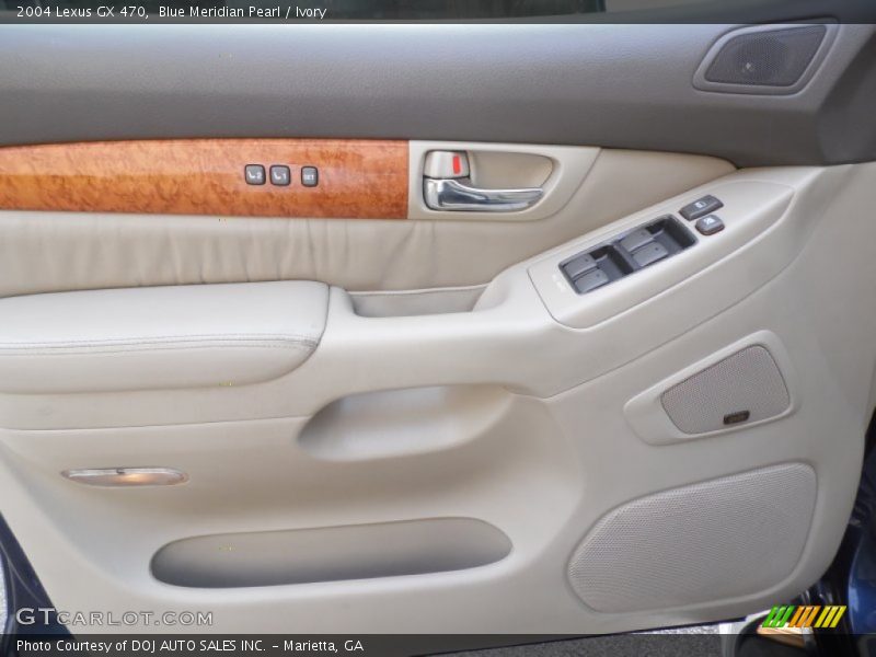 Blue Meridian Pearl / Ivory 2004 Lexus GX 470