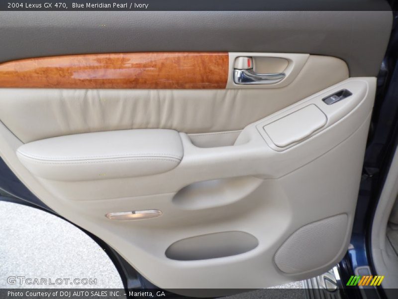 Blue Meridian Pearl / Ivory 2004 Lexus GX 470