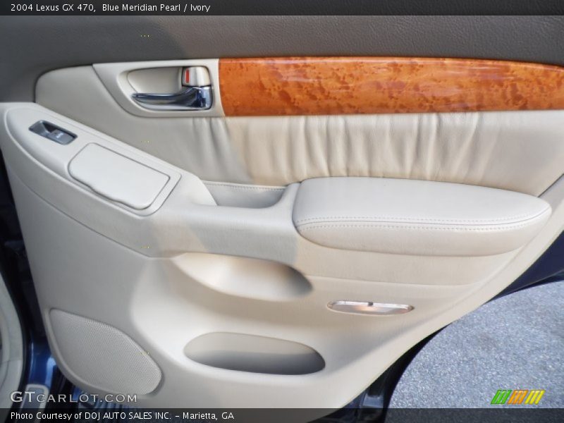 Blue Meridian Pearl / Ivory 2004 Lexus GX 470