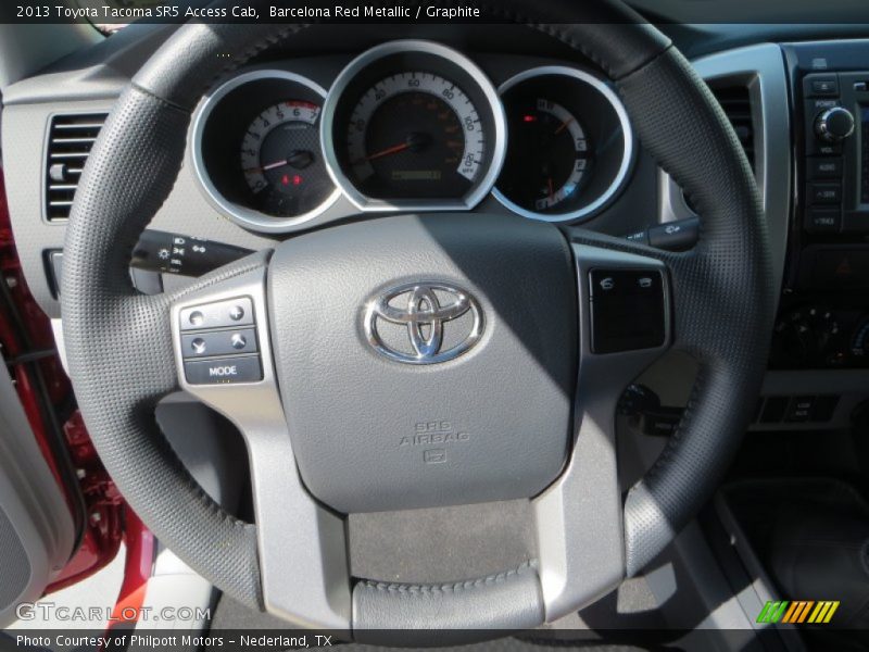 Barcelona Red Metallic / Graphite 2013 Toyota Tacoma SR5 Access Cab