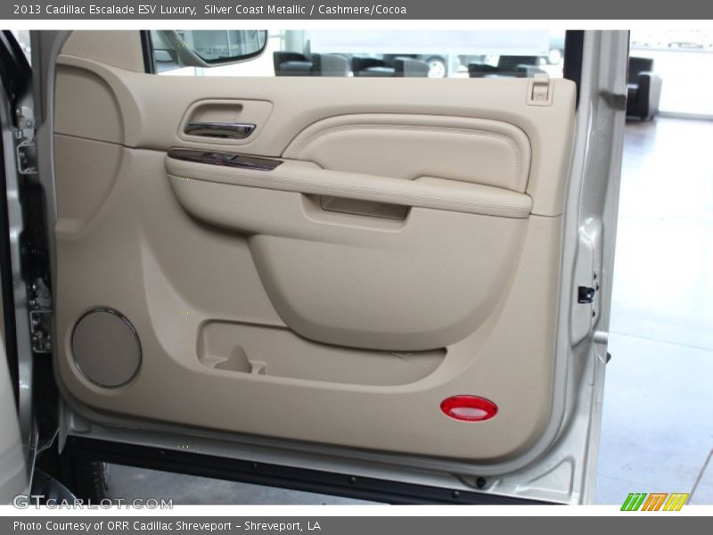 Silver Coast Metallic / Cashmere/Cocoa 2013 Cadillac Escalade ESV Luxury