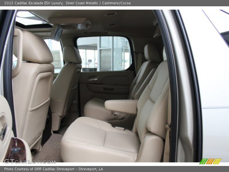 Silver Coast Metallic / Cashmere/Cocoa 2013 Cadillac Escalade ESV Luxury
