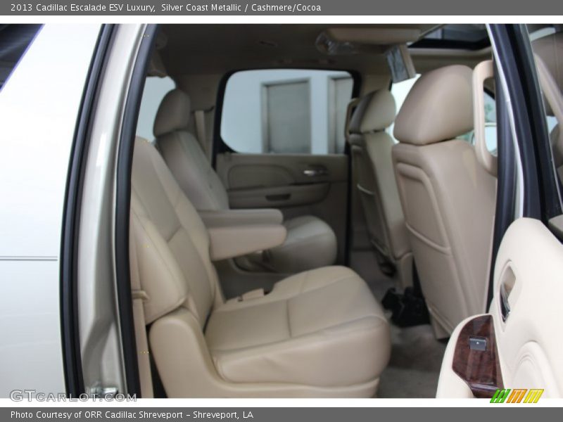 Silver Coast Metallic / Cashmere/Cocoa 2013 Cadillac Escalade ESV Luxury