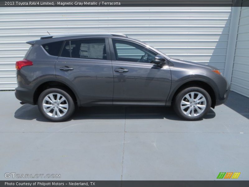 Magnetic Gray Metallic / Terracotta 2013 Toyota RAV4 Limited