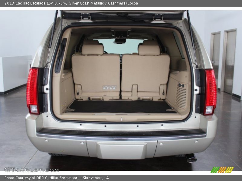 Silver Coast Metallic / Cashmere/Cocoa 2013 Cadillac Escalade ESV Luxury