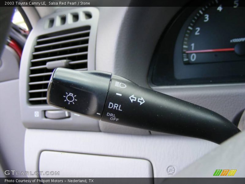 Salsa Red Pearl / Stone 2003 Toyota Camry LE