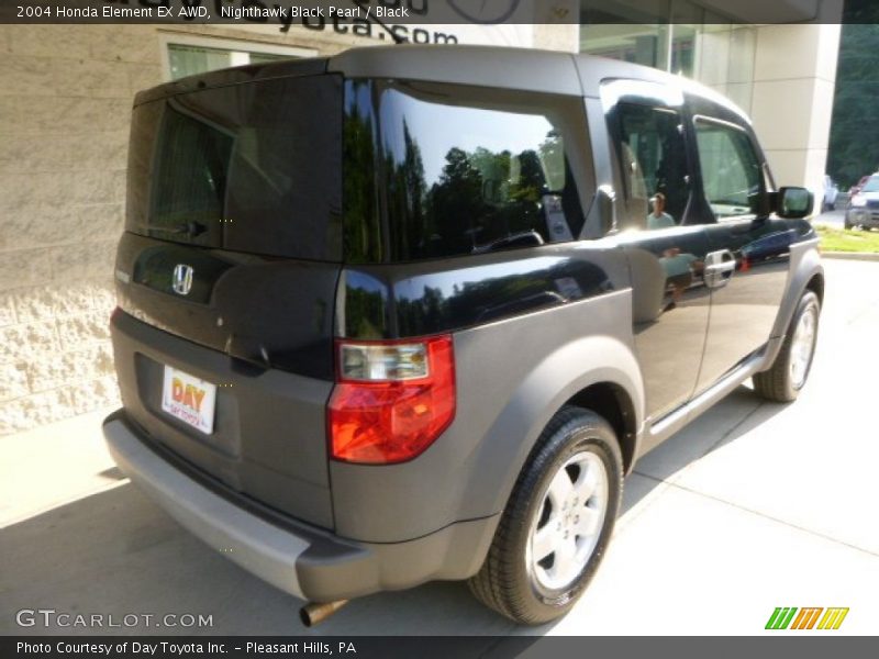 Nighthawk Black Pearl / Black 2004 Honda Element EX AWD