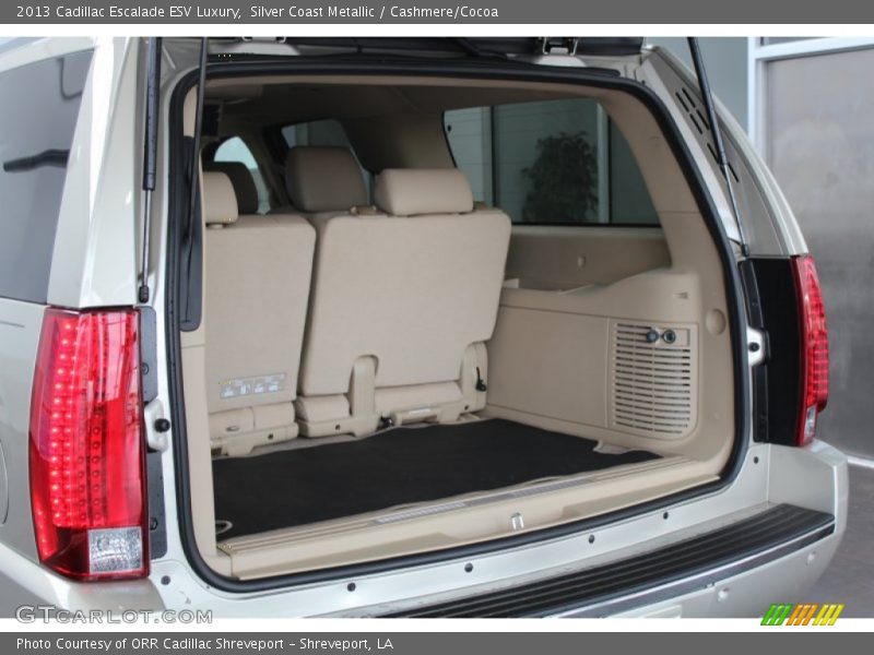 Silver Coast Metallic / Cashmere/Cocoa 2013 Cadillac Escalade ESV Luxury
