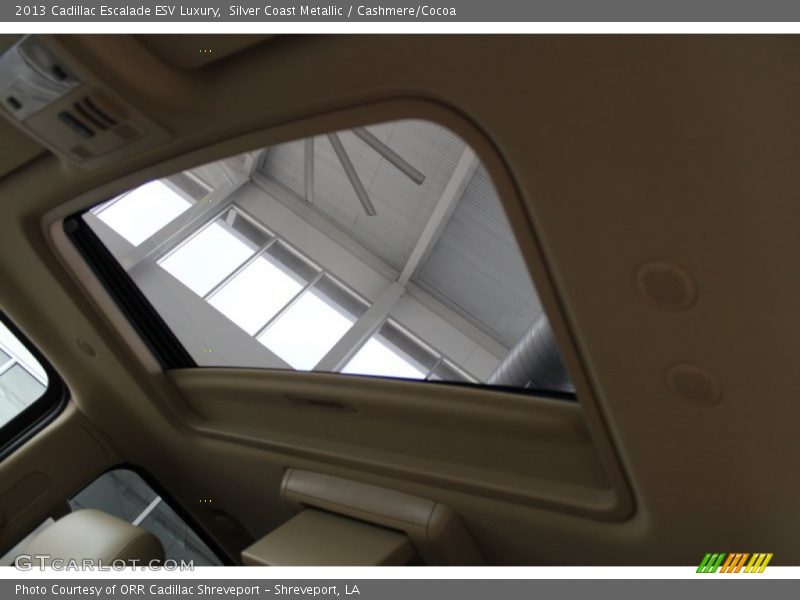 Silver Coast Metallic / Cashmere/Cocoa 2013 Cadillac Escalade ESV Luxury