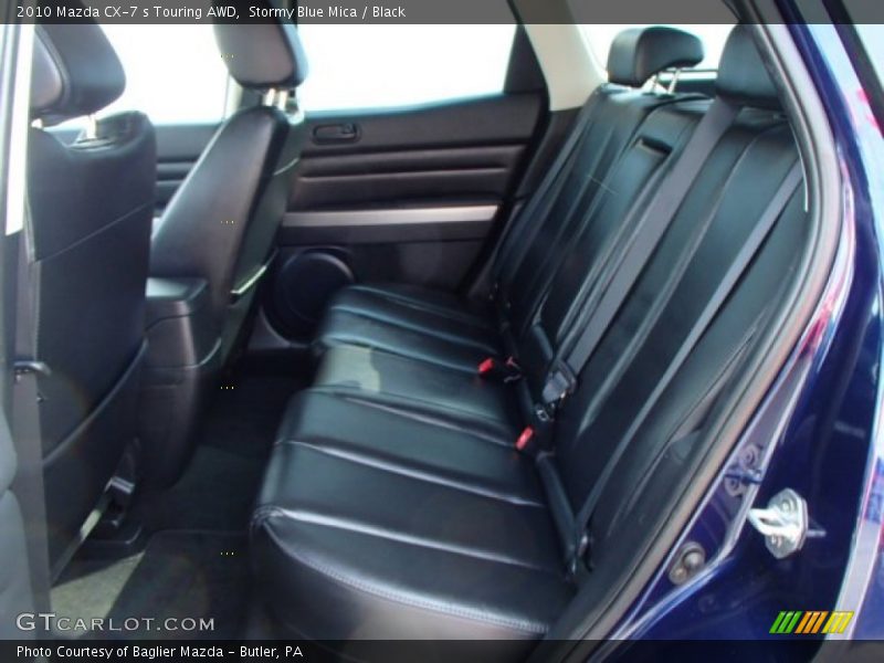 Stormy Blue Mica / Black 2010 Mazda CX-7 s Touring AWD