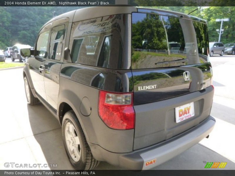 Nighthawk Black Pearl / Black 2004 Honda Element EX AWD